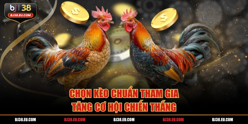 Chọn kèo chuẩn tham gia tăng cơ hội chiến thắng